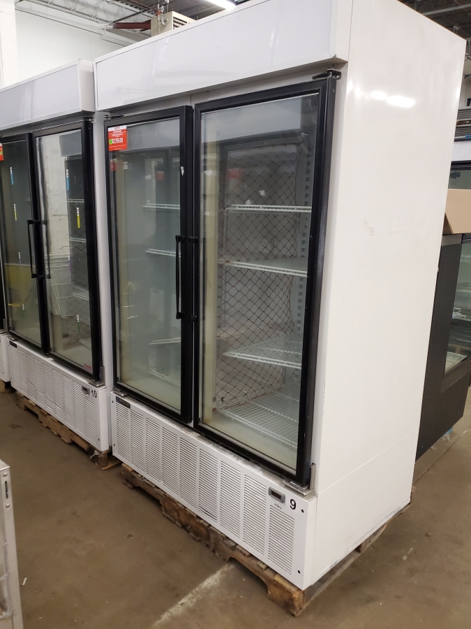 Details About Master Bilt Blg 48hd Two Door 52 Glass Display Freezer Frozen Ice Cream Pizza